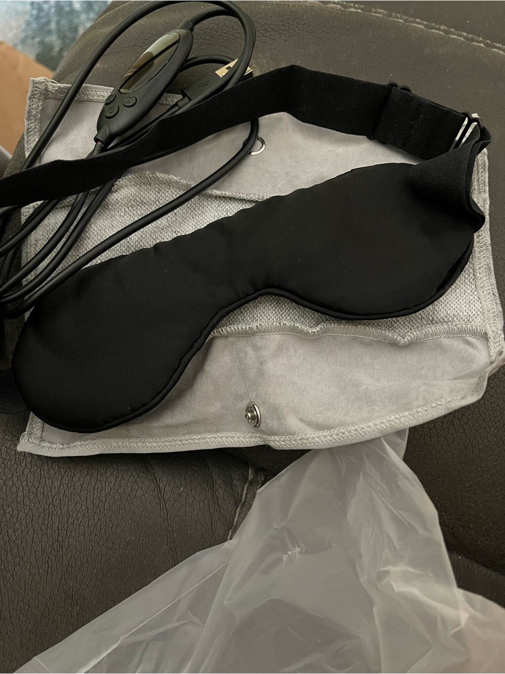 Heated Eye Mask – Warm Compress for Dry Eyes, Stye. USB Electric Heating Pad